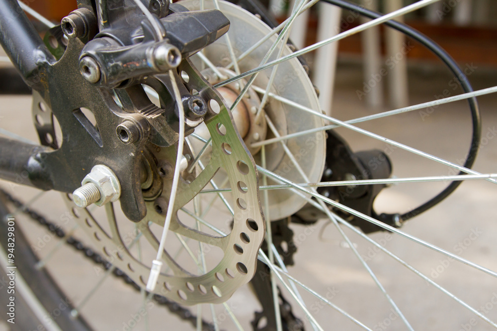 Obraz premium Disc bike