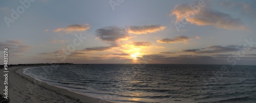 Sunset at Cape Range National Park, Western Australia photo