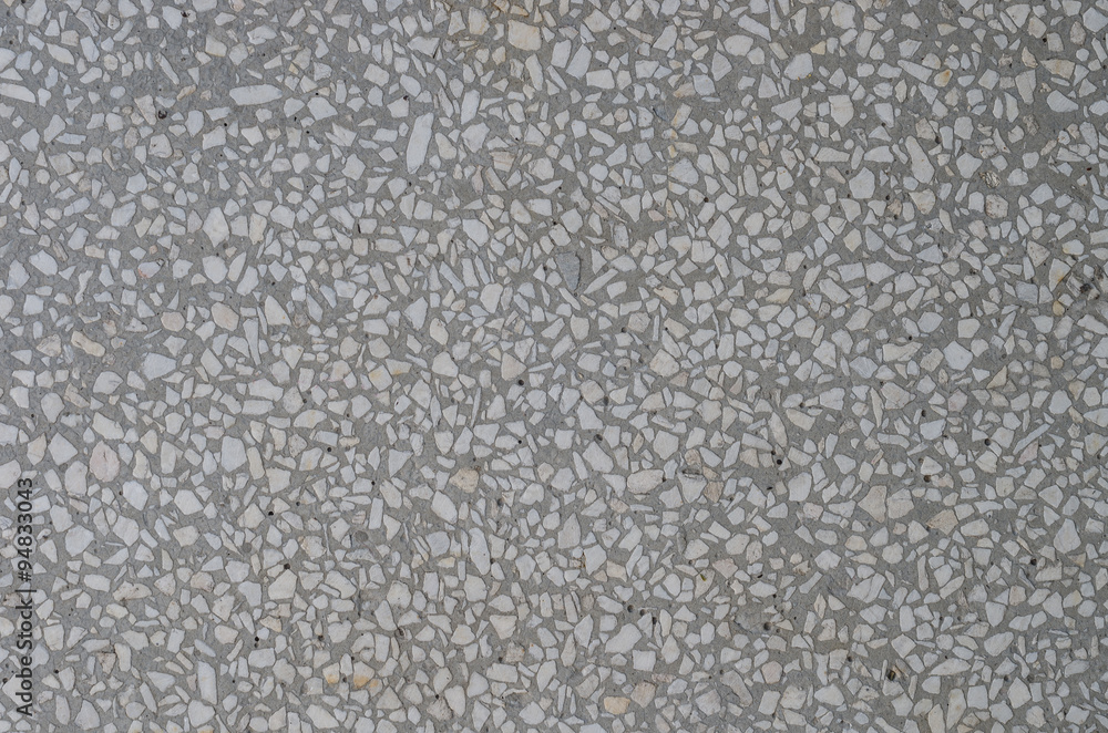 Grey terazzo background Grey terazzo background