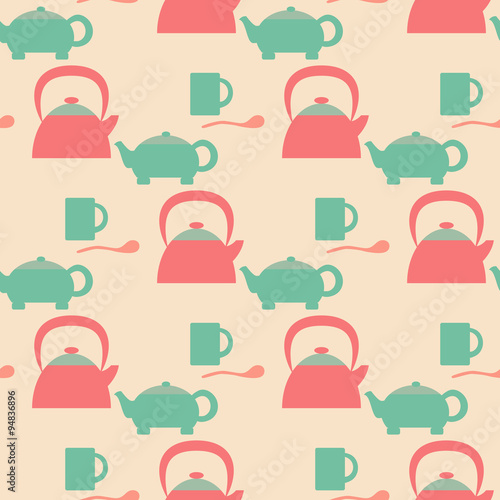 Seamless pattern of utensil