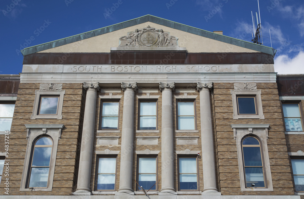 South Boston High School, South Boston, Massachusetts, USA, 03.16.2014