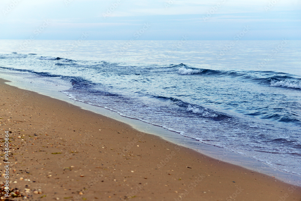 Beautiful calm sea in the morning