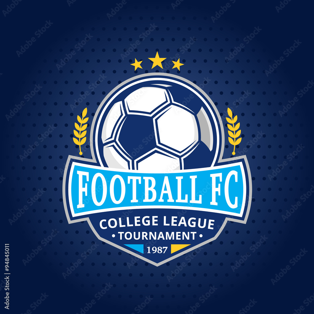 Obraz premium Soccer Football Club Logo