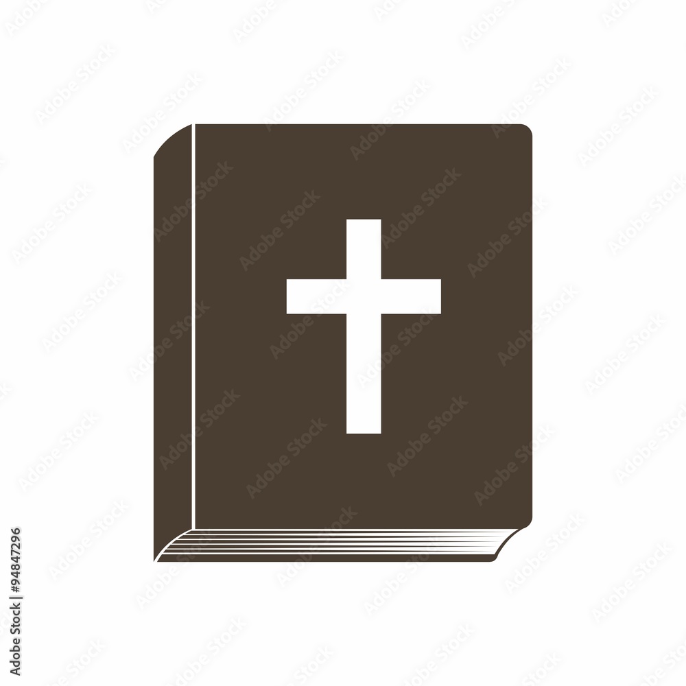 Icon of the Bible. Vector Illustration Icon of the Bible. Vector Illustration