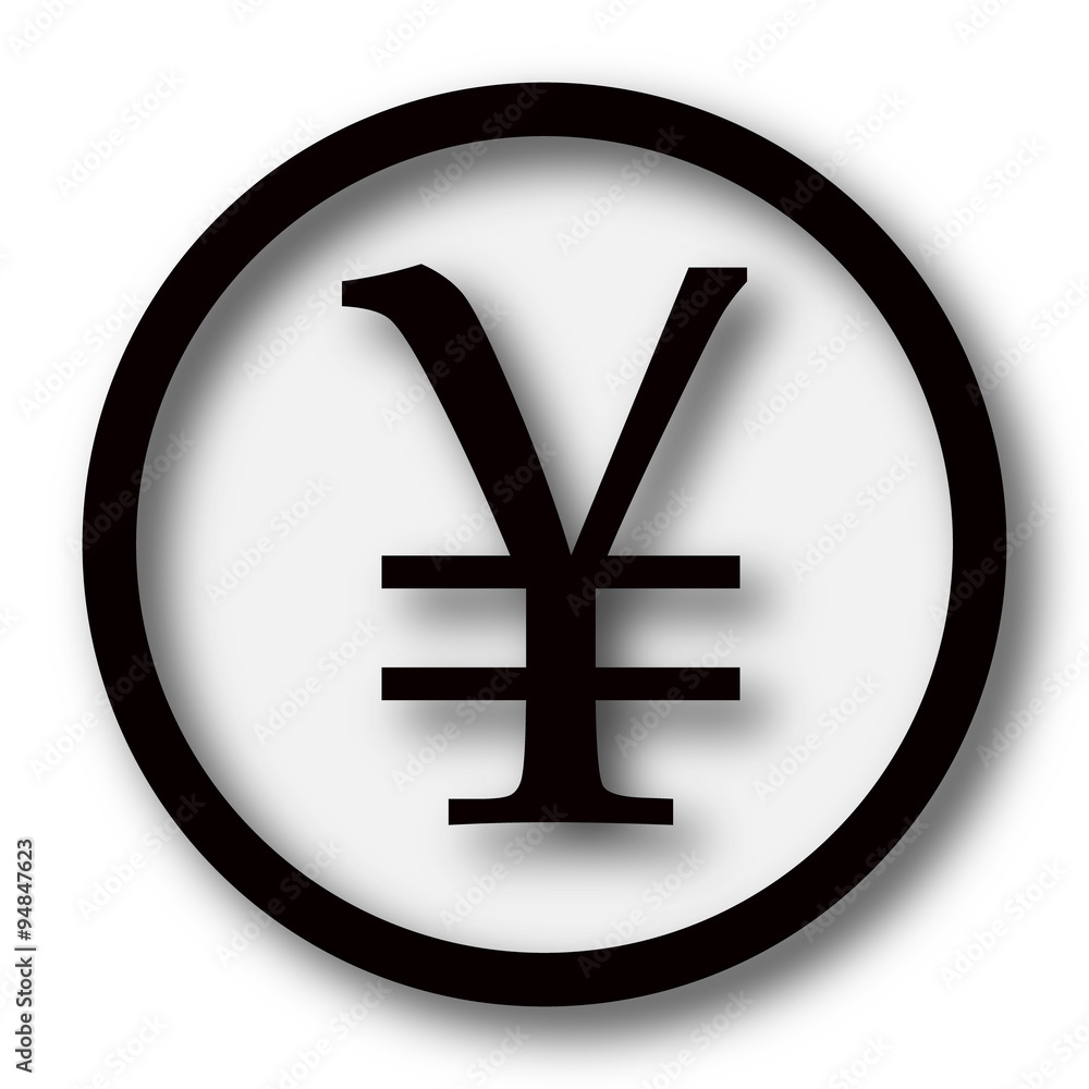 Obraz premium Yen icon