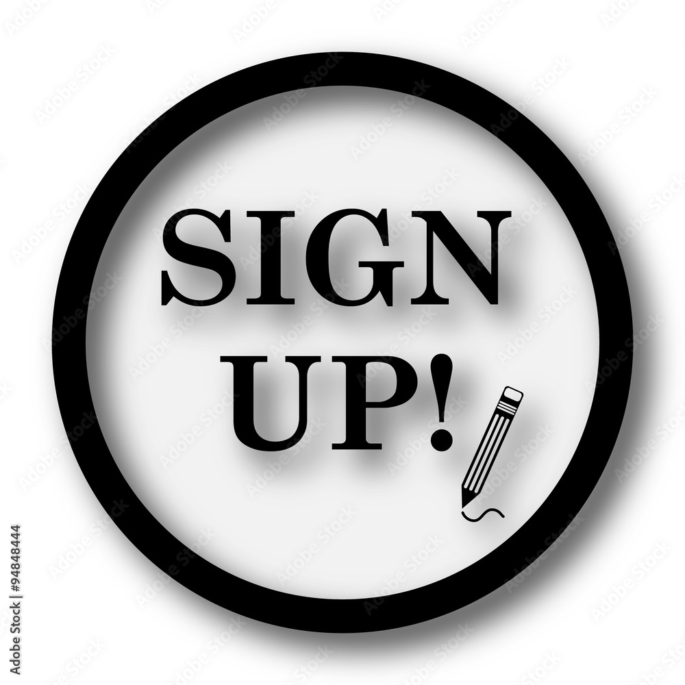 Sign up icon
