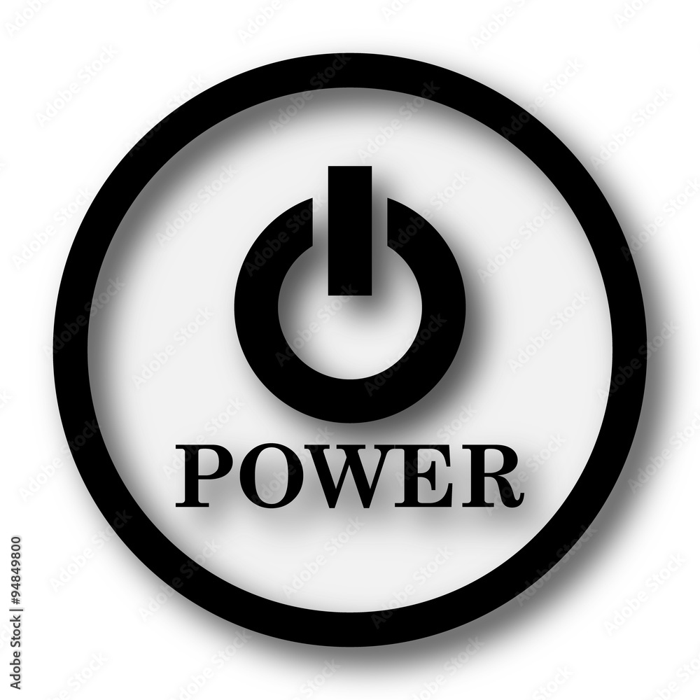 Power button icon Power button icon