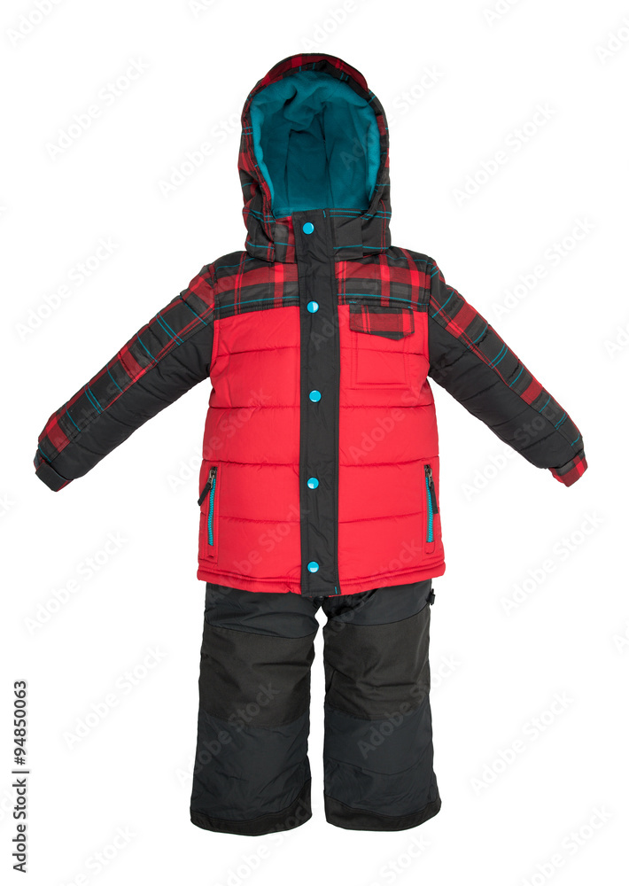 Childrens snowsuit fall Childrens snowsuit fall