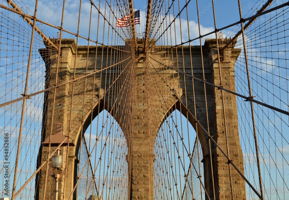 Obraz premium Brooklyn Bridge in New York City