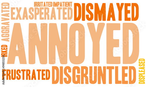 Annoyed Word Cloud