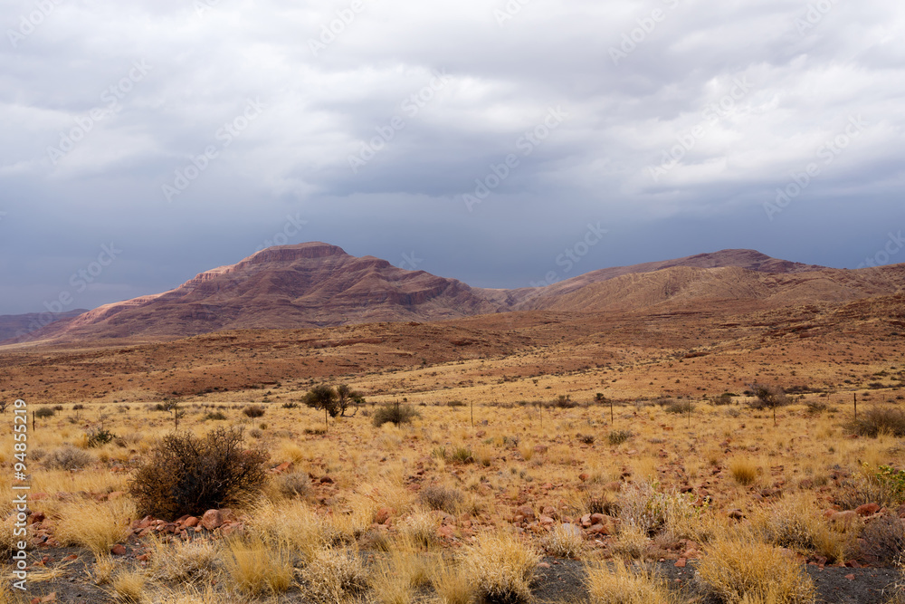 Naklejka premium fantrastic Namibia desert landscape