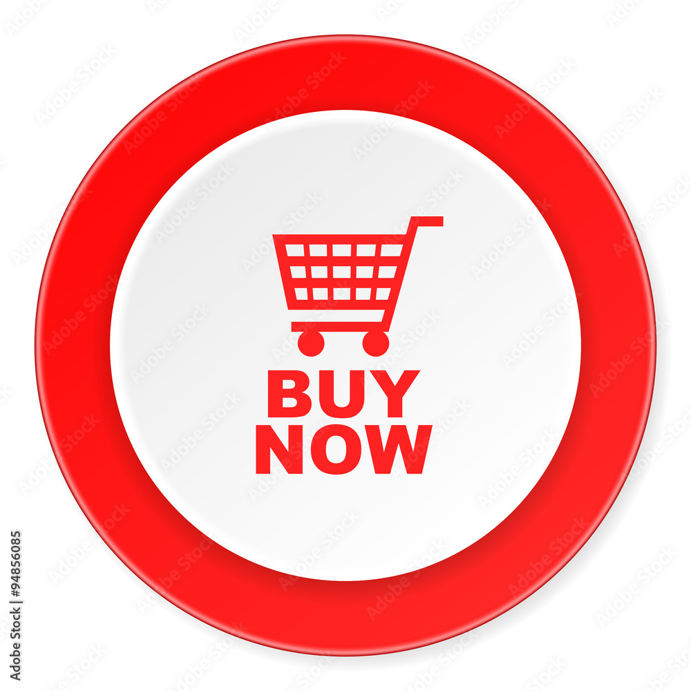 buy now red circle 3d modern design flat icon on white background buy now red circle 3d modern design flat icon on white background
