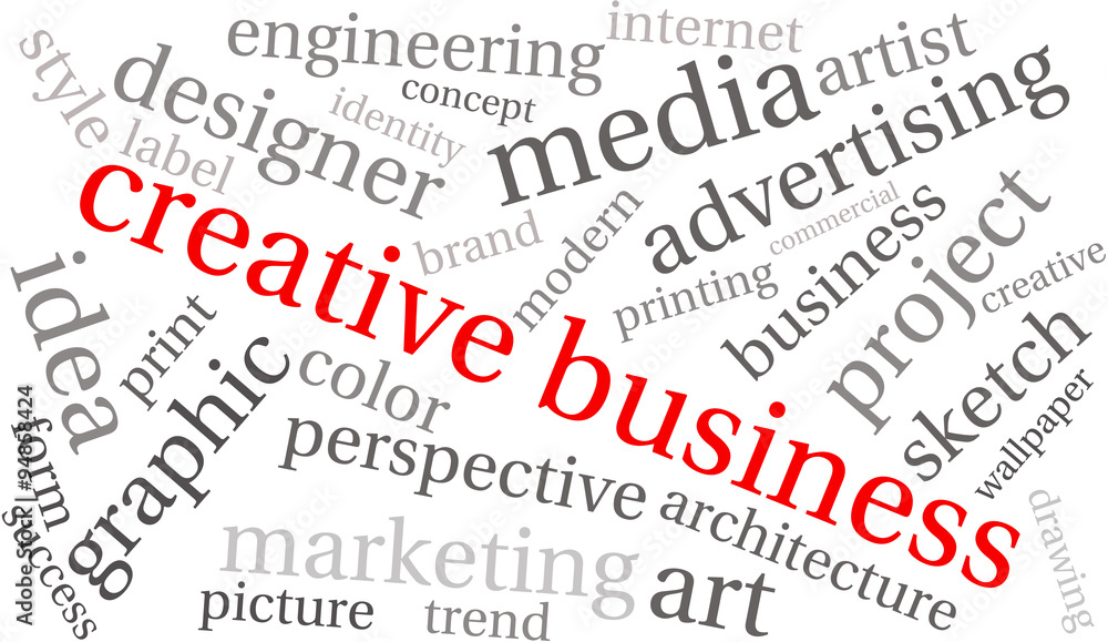 Creative Business Word Cloud Creative Business Word Cloud