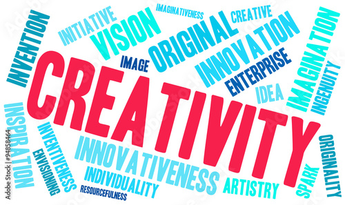 Creativity Word Cloud