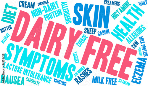 Dairy Free Word Cloud