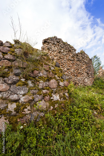 ruins in the Krevo, Belarus.