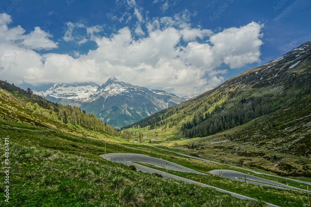 Splügenpass, Alpen Splügenpass, Alpen