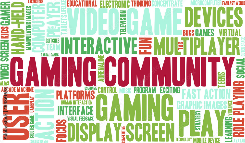 Gaming Community Word Cloud