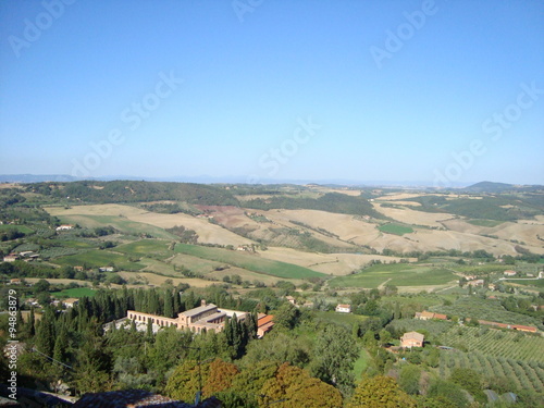 Wallpaper Mural Campos na Toscana Torontodigital.ca