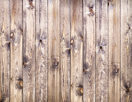 wall of wooden planks
