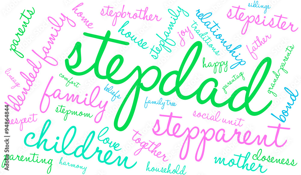Stepdad Word Cloud