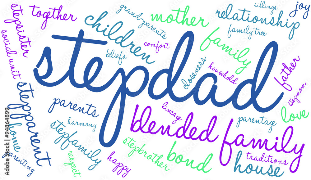 Stepdad Word Cloud