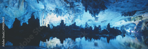 Reed Flute Cave in Guilin, Guangxi Province, People's Republic of China