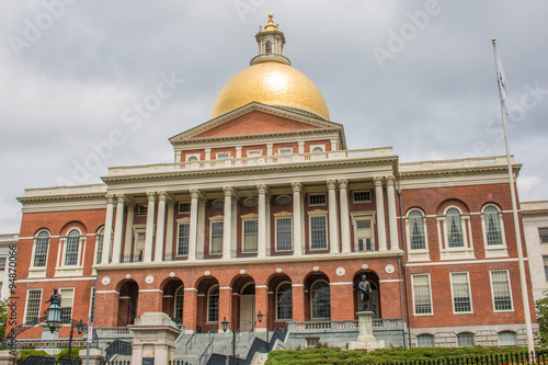 The Massachusetts State House Boston Massachusetts USA