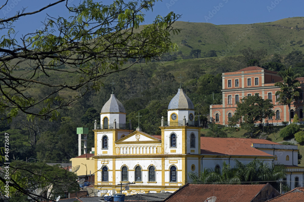 Landscape of bucolic city