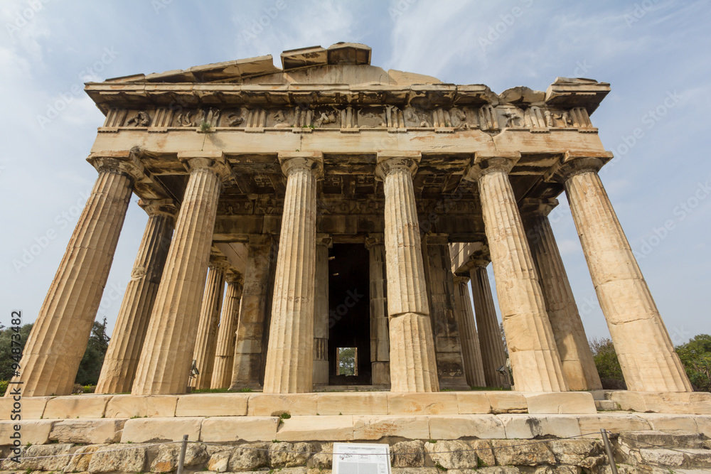Obraz premium Temple of Hephaestus in Athens, Greece