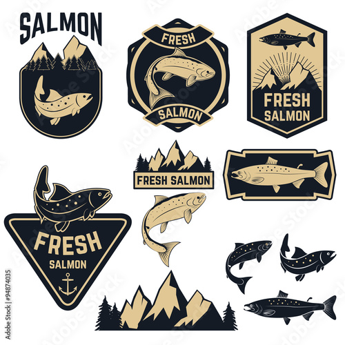 fresh salmon