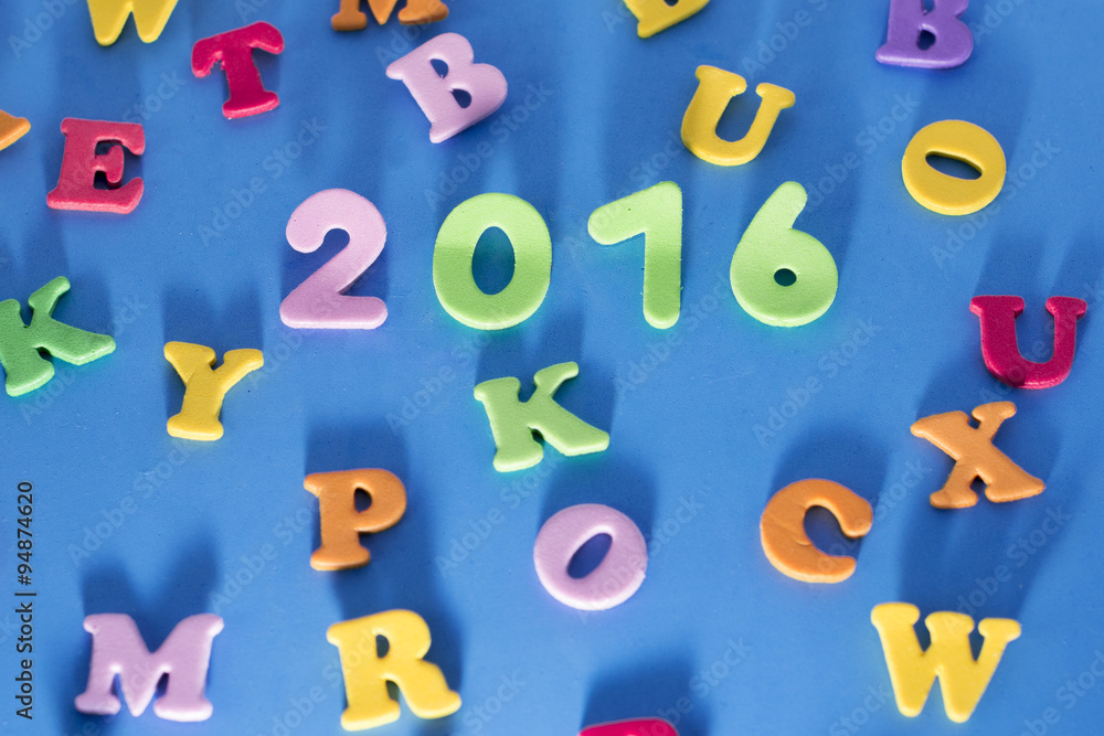 Fototapeta premium up 2016 on Foma Letters