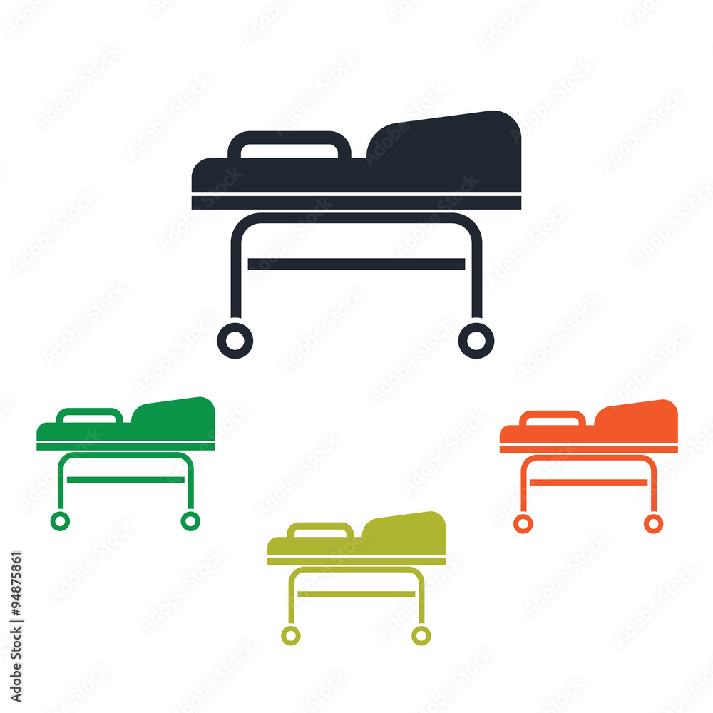 Transport cart icon Transport cart icon