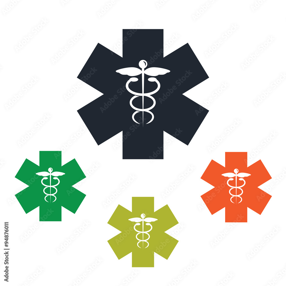 Medicine emblem icon