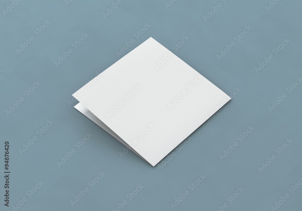 Flyer Broschüre gefalten weiss Flyer Broschüre gefalten weiss