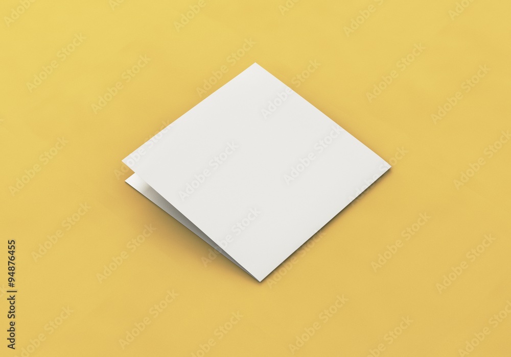 Flyer Broschüre gefalten weiss Flyer Broschüre gefalten weiss