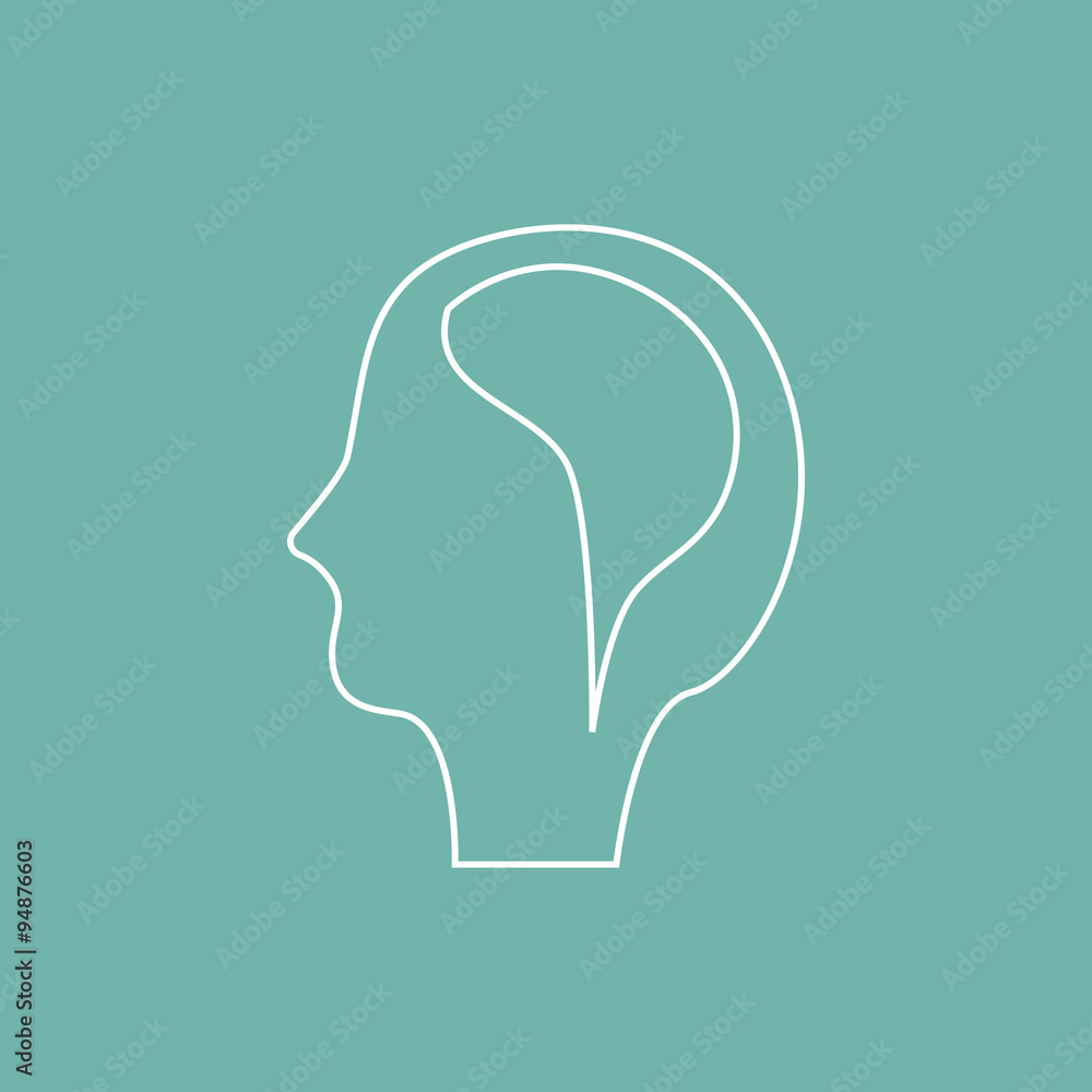 Human brain icon Human brain icon