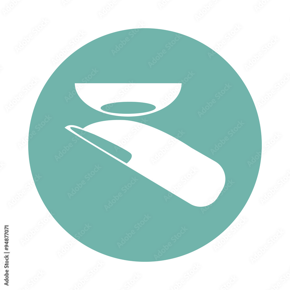 Optical lens icon Optical lens icon