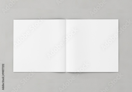 Schilderij op canvas Flyer Broschüre weiss