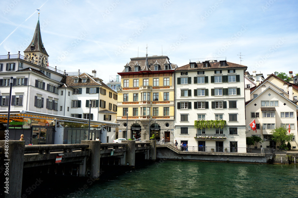 Limmat river, Zurich
