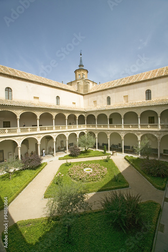 Archways, center garden and courtyard, Toledo, Spain