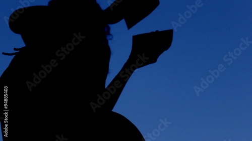 pay prostitutes ,counting the money