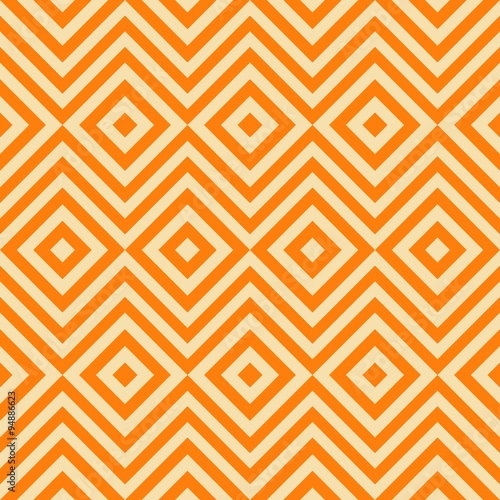 Ethnic tribal zig zag and rhombus seamless pattern. Vector 