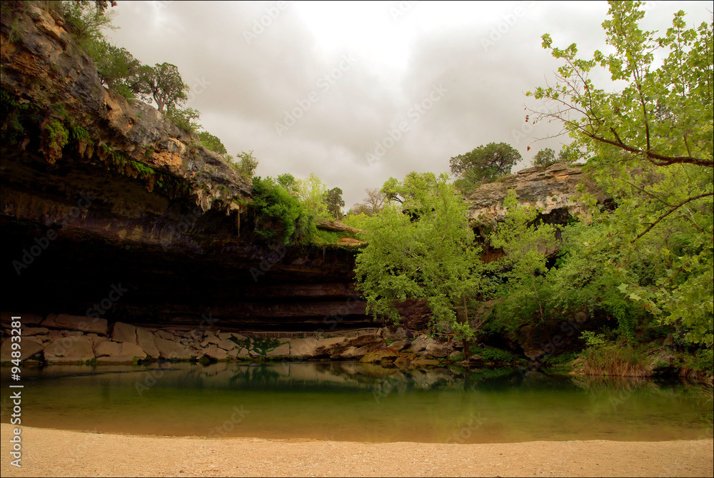Fototapeta premium Hamilton Pool / Hamilton Pool, west of Bee Cave, Texas