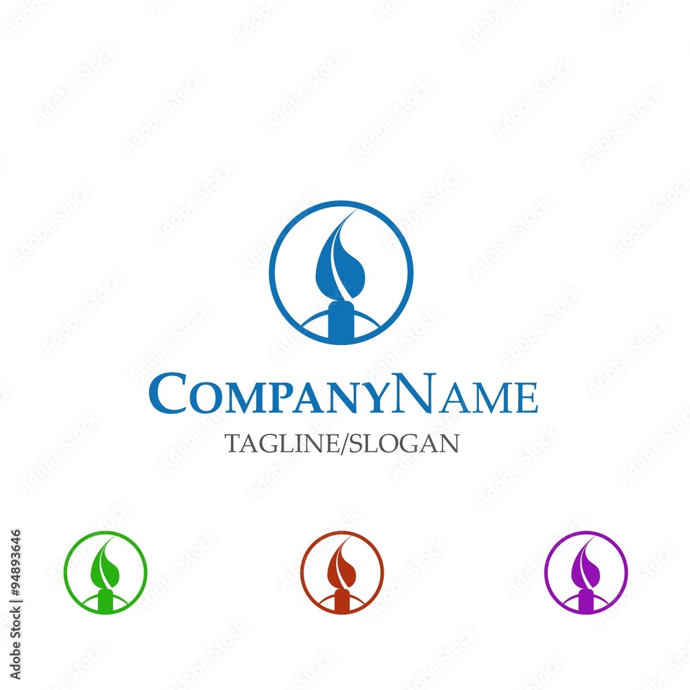 Art Painting logo icon Vector Art Painting logo icon Vector