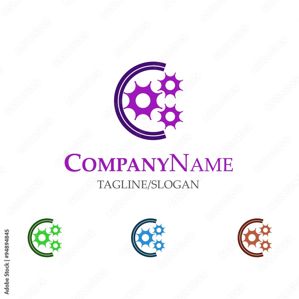 Technology logo icon Vector Technology logo icon Vector