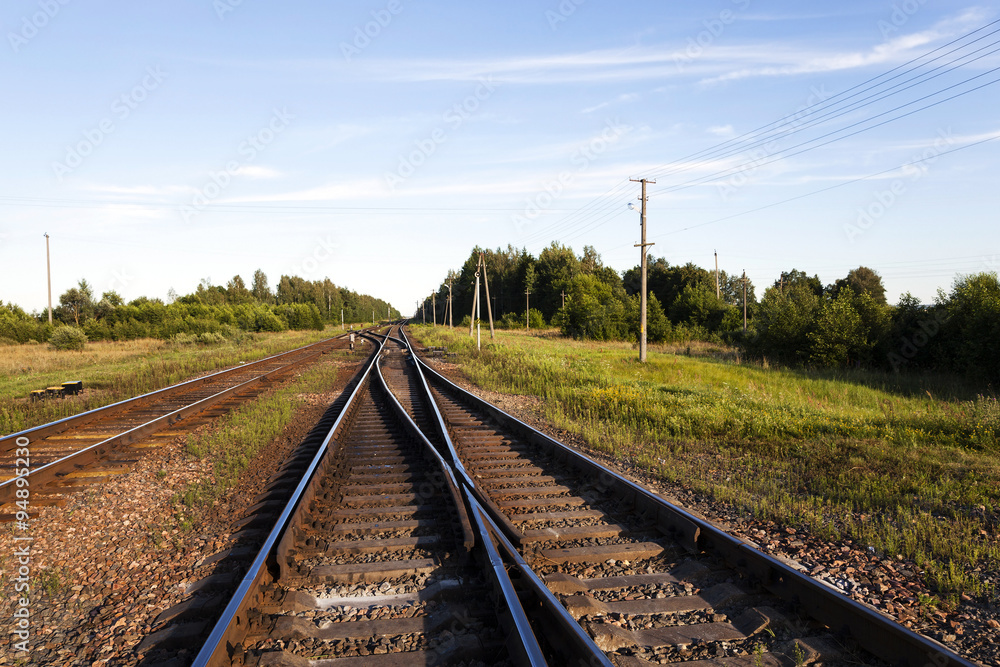 laying small railway laying small railway
