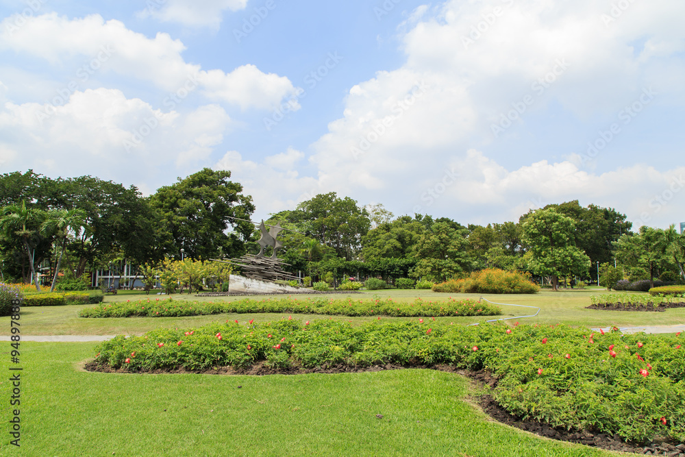 Chatuchak park in bangkok Thailand