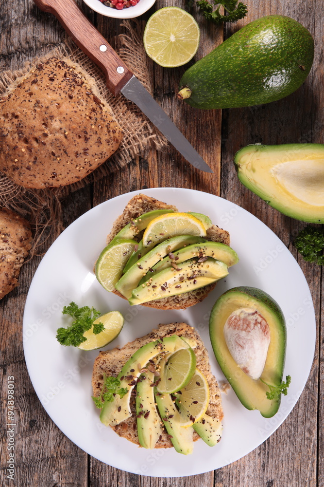 avocado sandwich avocado sandwich
