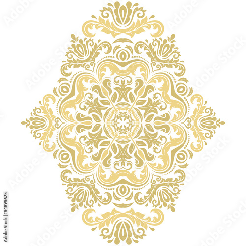 Damask Vector Oriental Pattern